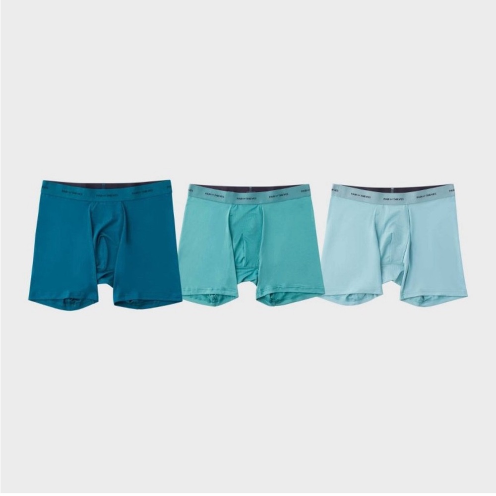 Pair of Thieves Men's Quick Dry Boxer Briefs 3pk - Green